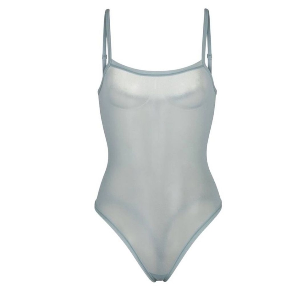 SKIMS SKYโ MESH BODY SUIT XL